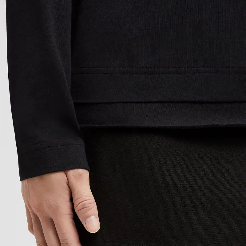 MONCLER GENIUS Moncler X Willow Smith Long Sleeve Eyelet T Shirt-4