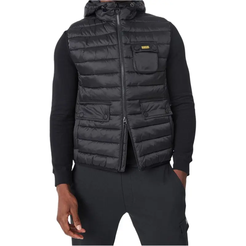 BARBOUR Vests Men Black-2