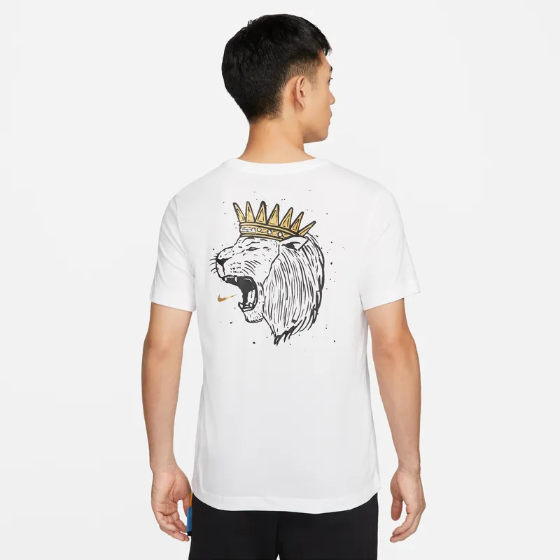 Nike T Shirts Men White-4