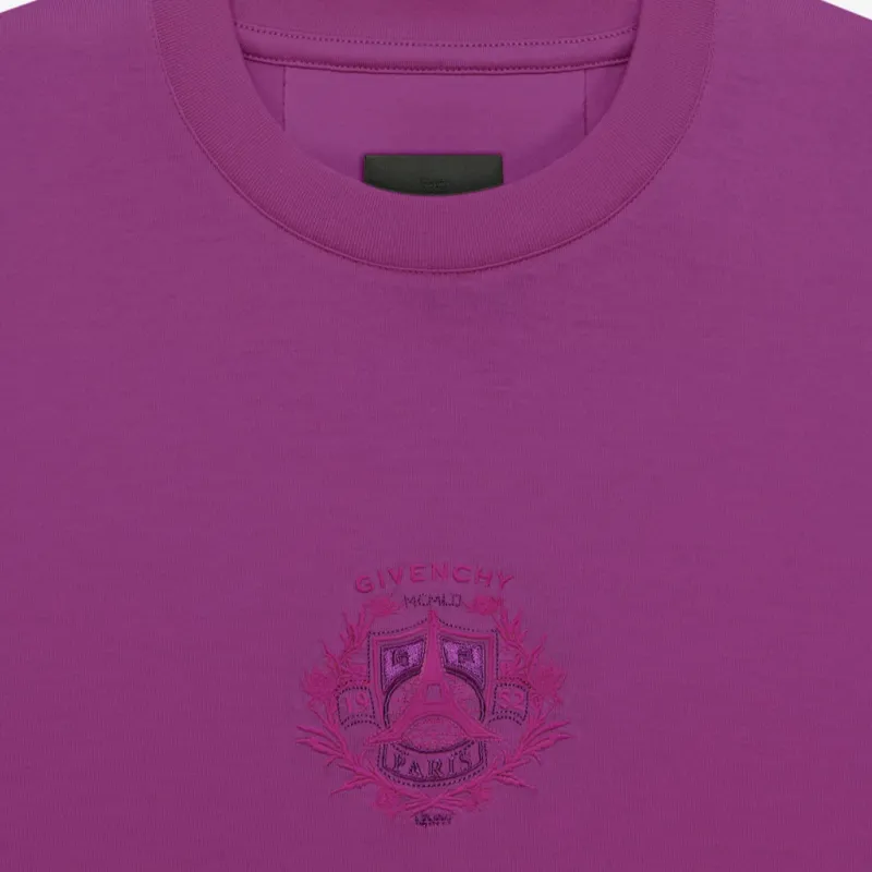 Givenchy T-Shirts Men Purple-4