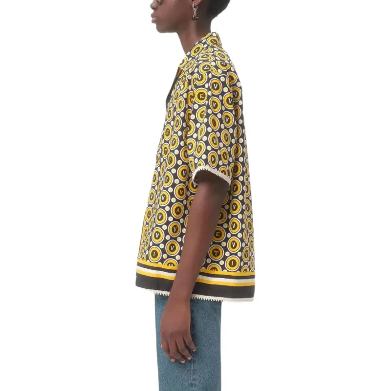 Valentino Shirts Men Yellow-3