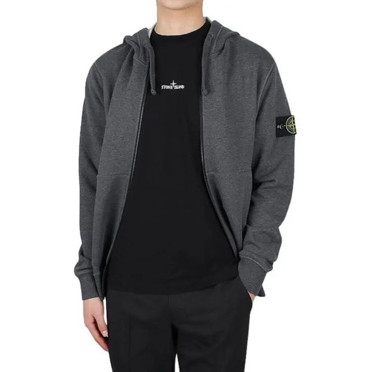 STONE ISLAND Sweatshirt Men's Smoke Gray Mixed Color-2