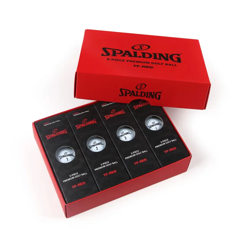 SPALDING TF Collection Triple Layer Golf Ball Synthetic Rubber Unisex White 12 Pcs-3