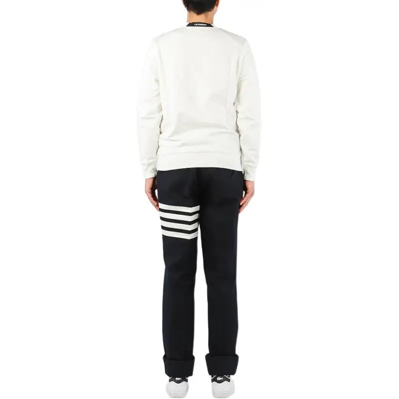 THOM BROWNE 4 Bar Unconstructed Chino Trousers-4
