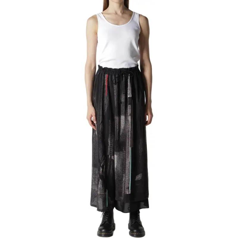 Yohji Yamamoto Layered Trousers-4