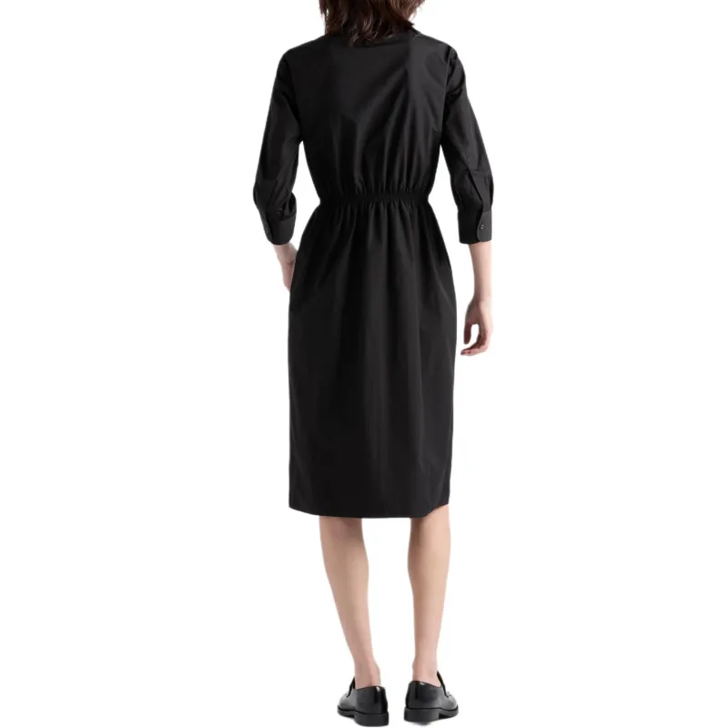 PRADA Long Sleeved Dress Women's Black-2
