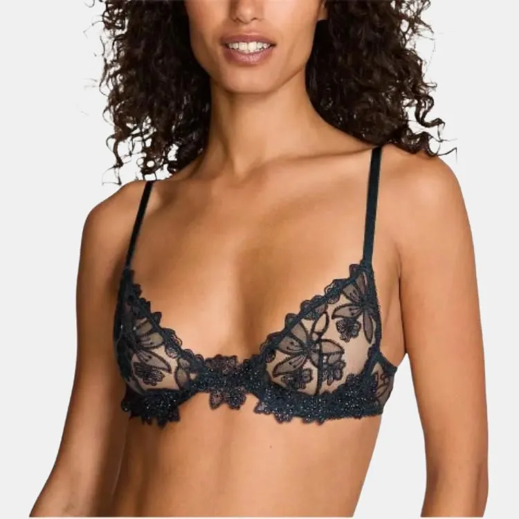 Victoria's Secret 24 Big Show Collection VERY SEXY Bra Women's Deep Ink Blue-1