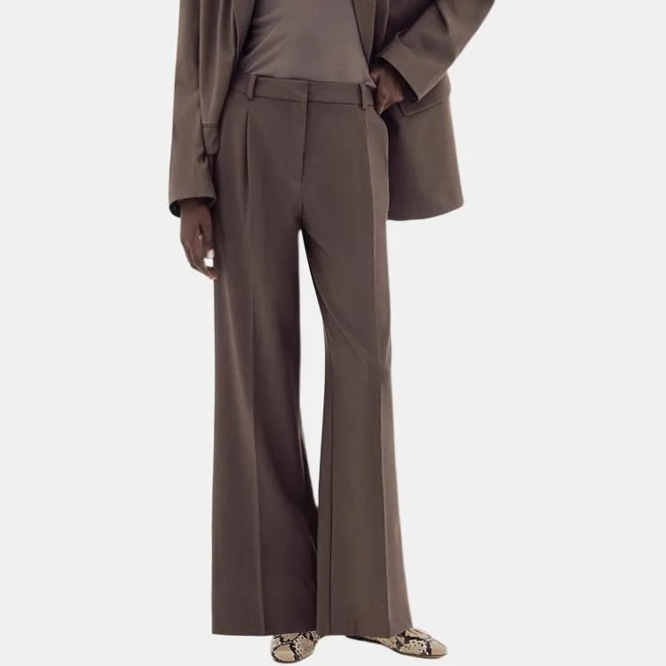 H&M Suit Trouser Women's Dark Umber-1