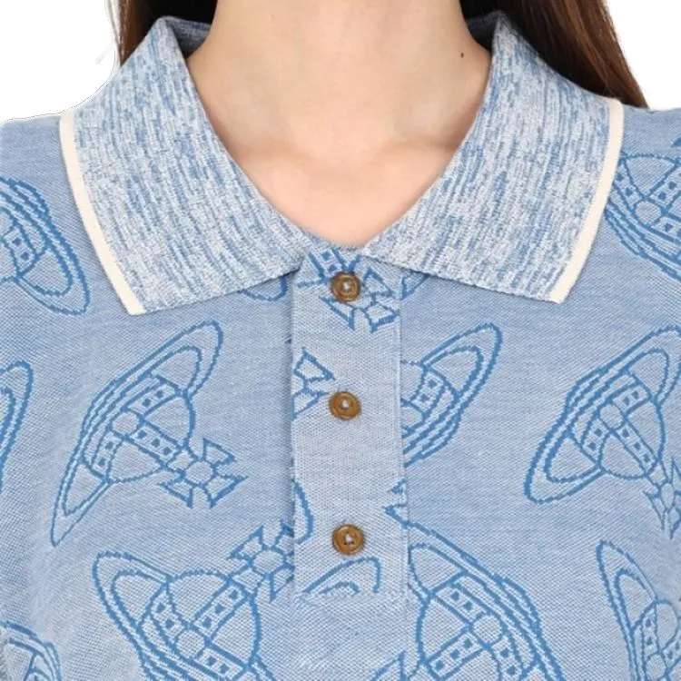 Vivienne Westwood Orb Logo-print Organic Cotton Polo Shirt-6