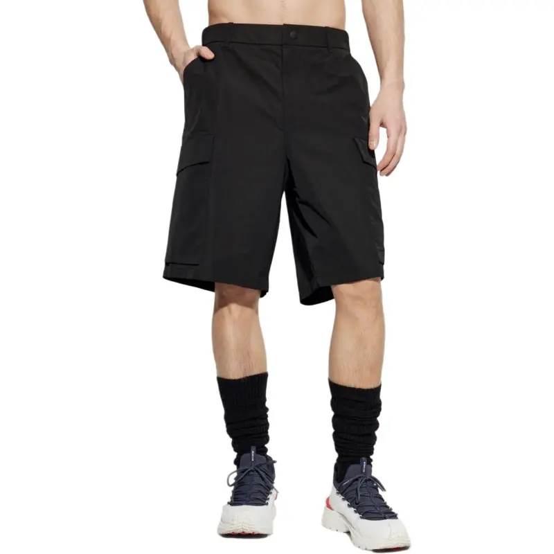Moncler Logo Patch Cargo Shorts-3