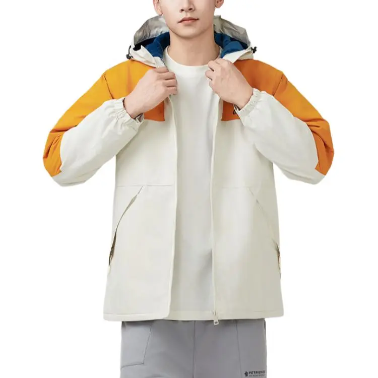 361° Jackets Coats Men's Extremely Yellow Orange/Wool White-1