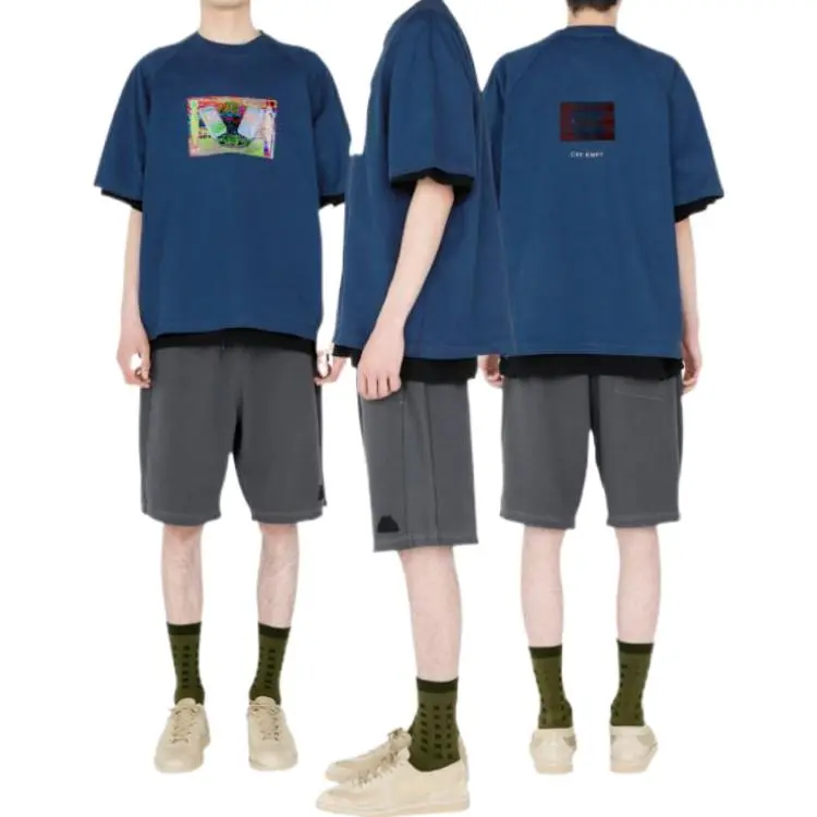 Cav Empt T Shirts Unisex Blue-2
