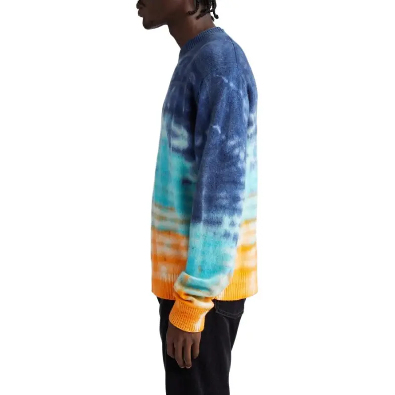 The Elder Statesman Sonar Tie Dyed Crewneck Jumper-4