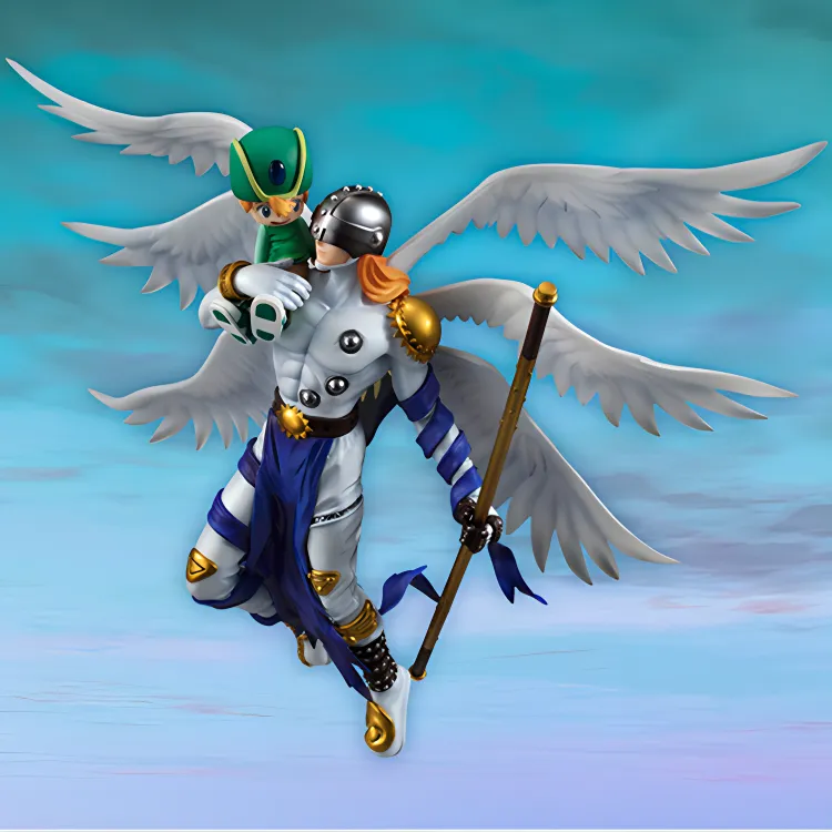 MegaHouse Digimon Anime Characters Angemon Digimon Adventure Gem Digimon Scale Figures-4