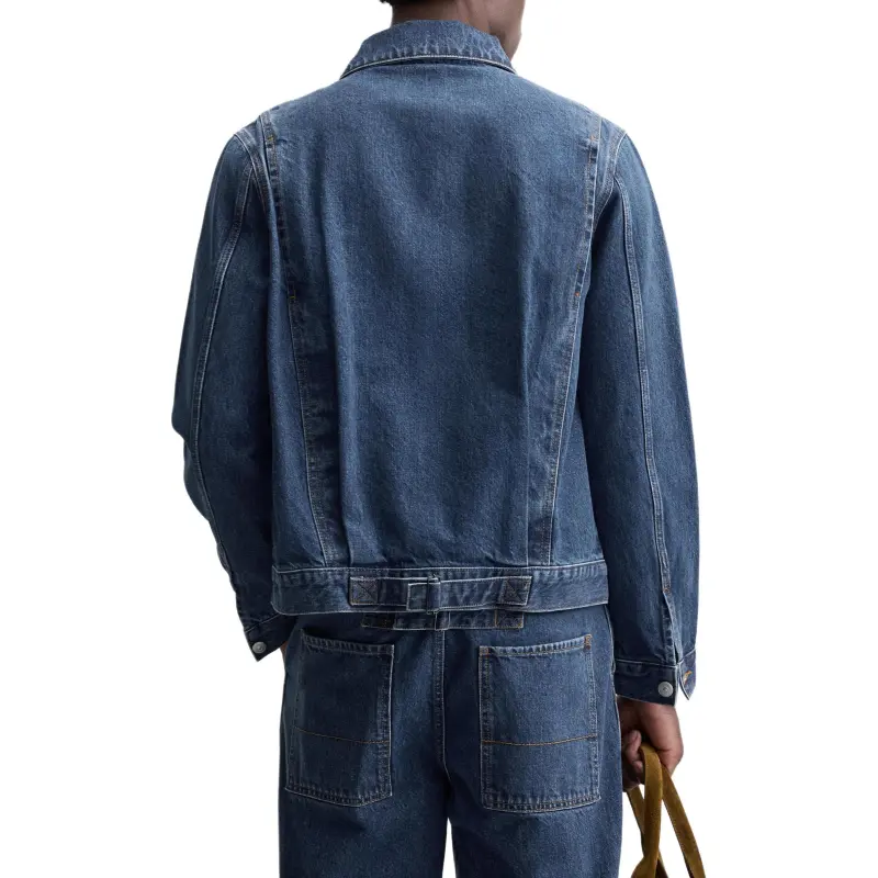 ZARA Denim Jacket Men's Medium Blue-3