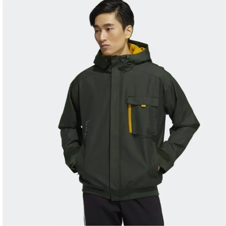 Adidas Jackets Men Deep Earthy Brown-1