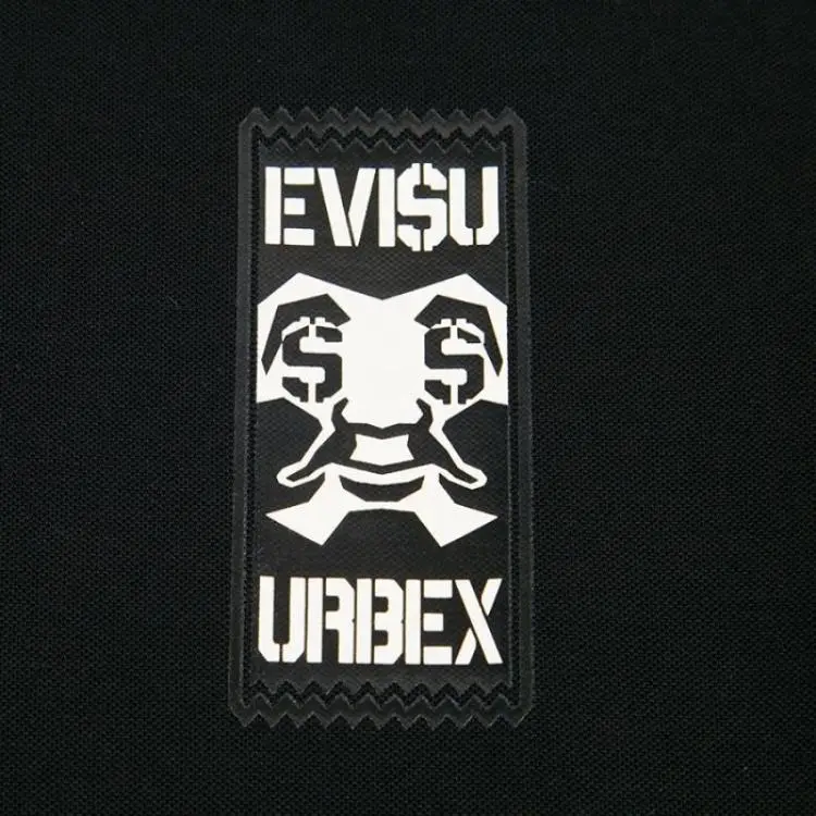 EVISU Polo Shirts Men Black-2
