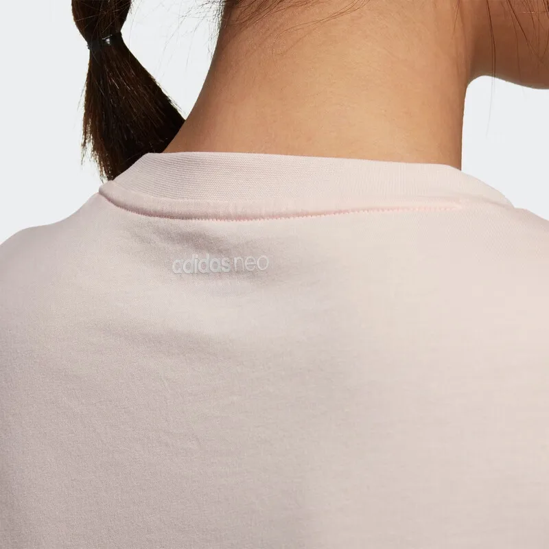 Adidas T Shirts Women's Light Pink-5
