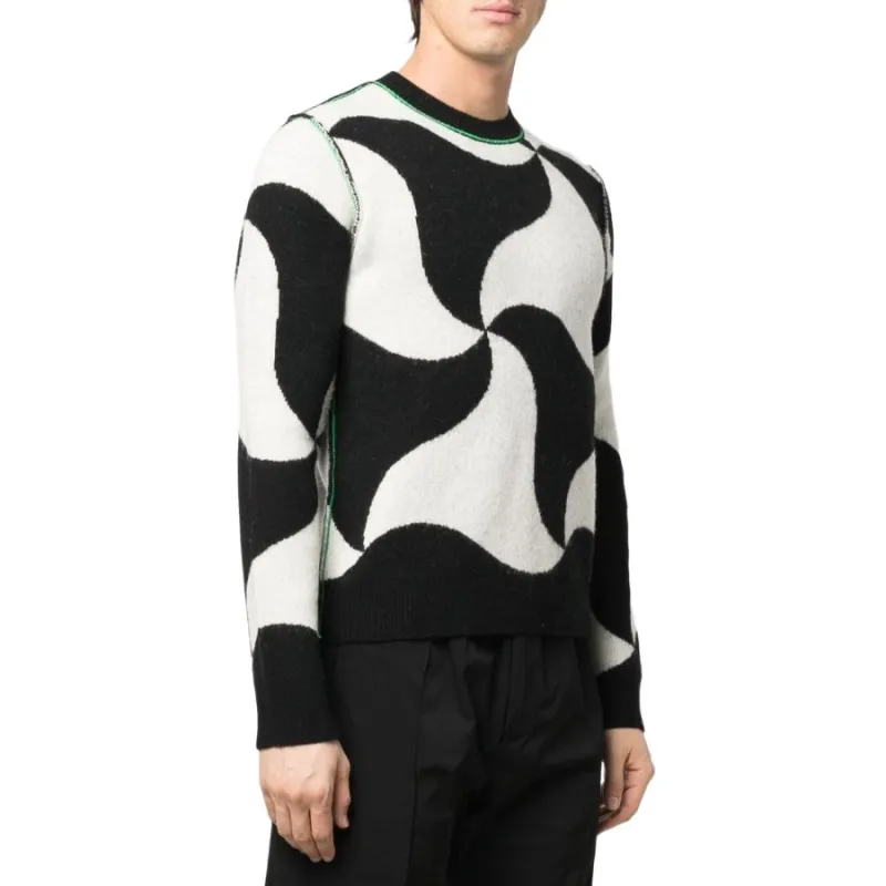 Bottega Veneta SS22 Sweater Men's Black-4