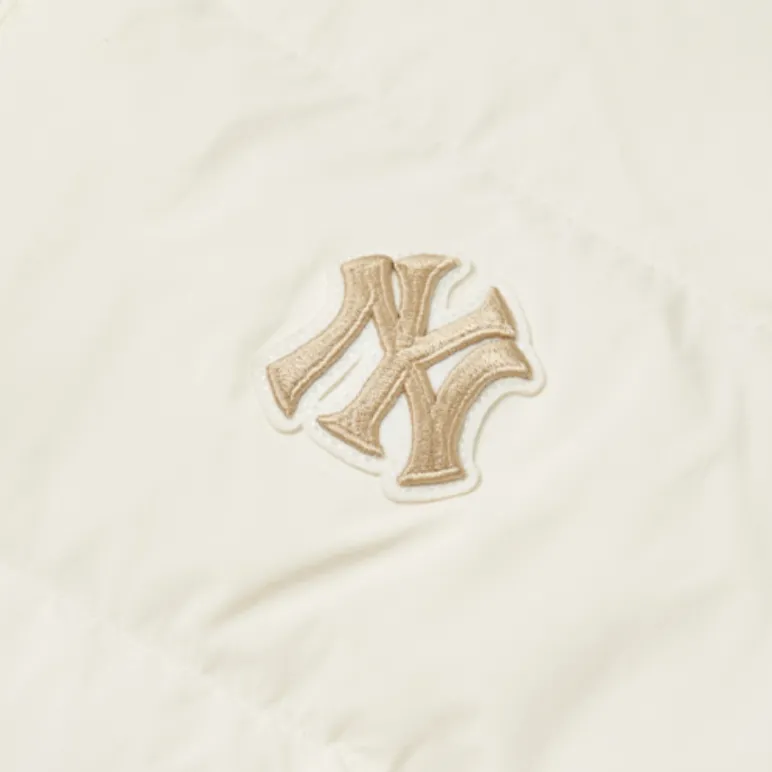 MLB Down Jacket Winter Unisex Beige-3