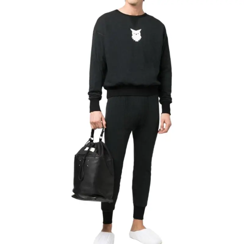 Maison Margiela Animal Totem Patch detail Sweatshirt-2