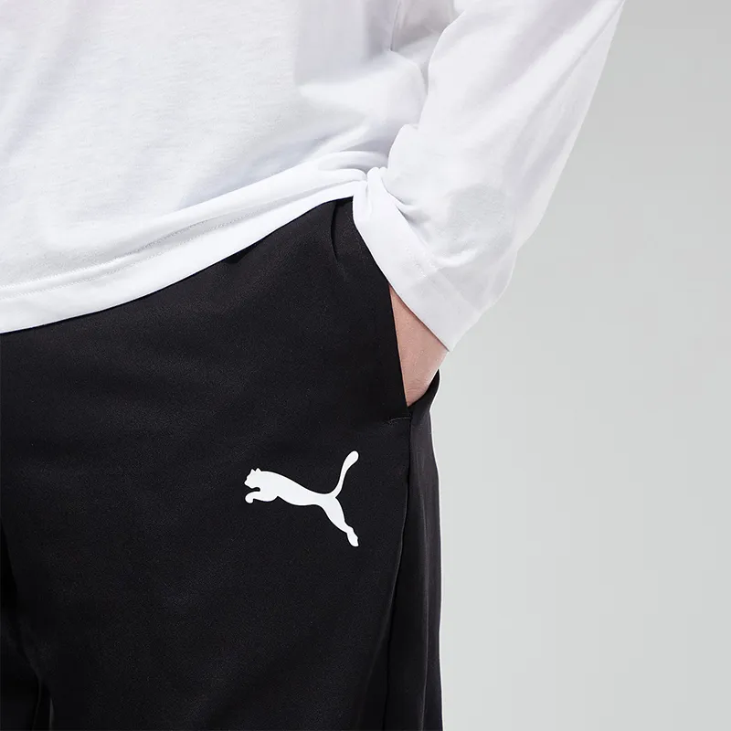 PUMA ACTIVE Knitted Sweatpants Men's Black-4