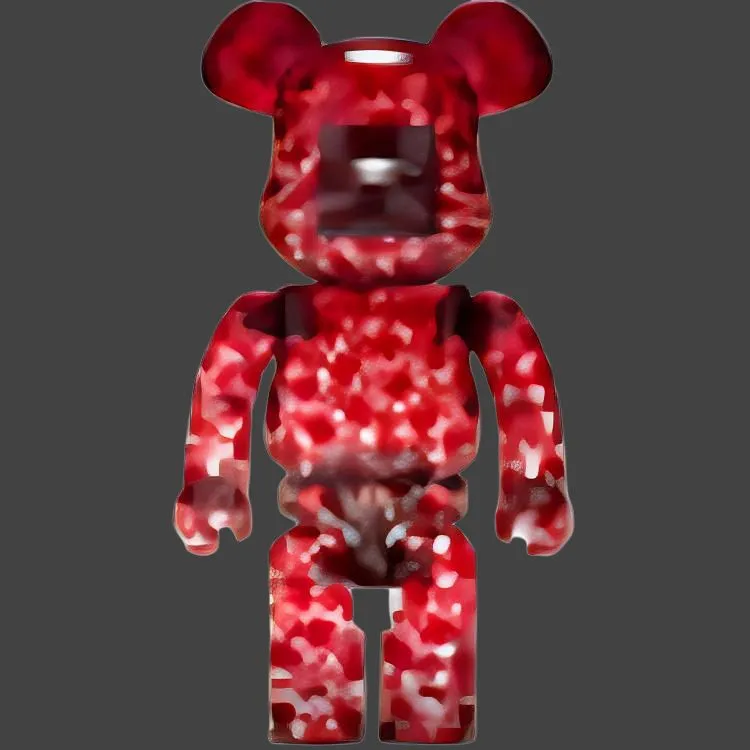 BE@RBRICK x SANDRO Classic Cross Pattern Trendy Figures-1