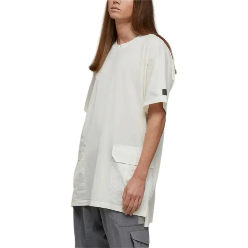 Y 3 Pocket Detailed Crewneck T Shirt-4