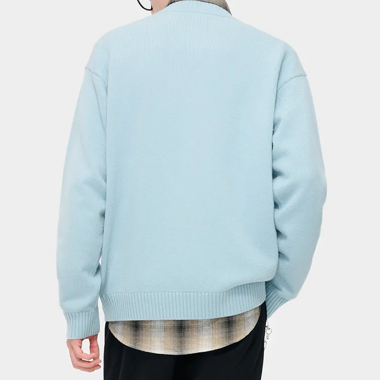FILA FUSION Sweaters Unisex Quality Blue-3
