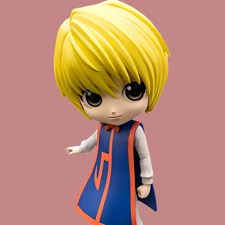 BANPRESTO Kurapika Qposket Hunter X Hunter Chibi Figures-3