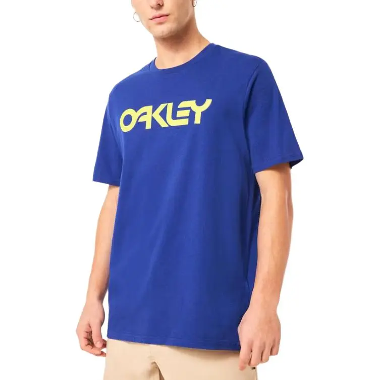 Oakley T Shirts Men Blue-2