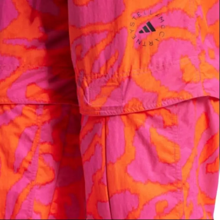 Adidas Stella McCartney Casual Pants Women's Vibrant Orange/Genuine Scarlet-5