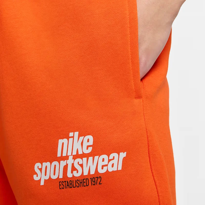 Nike Knitted Sweatpants Men's Orange-3
