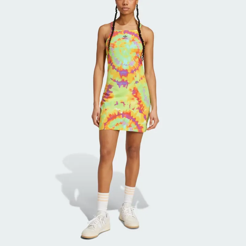 Adidas Originals Slip Dresses Women's Yellow-2