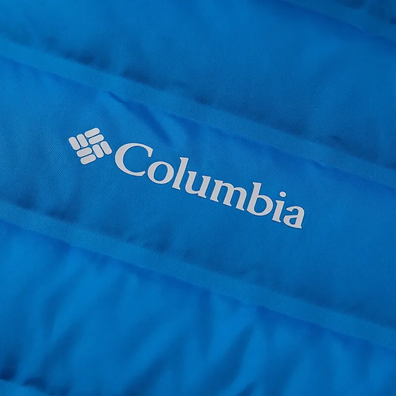 Columbia Down Jackets Men Royal Blue-3