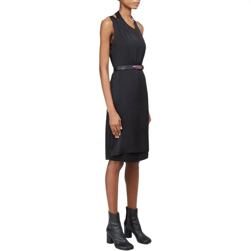 Helmut Lang Satin Tank Dress-2