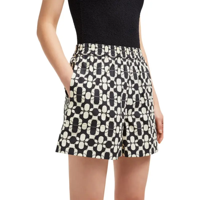 Moncler Geometric pattern Shorts-4