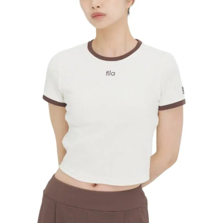 FILA T Shirts Women's White-2