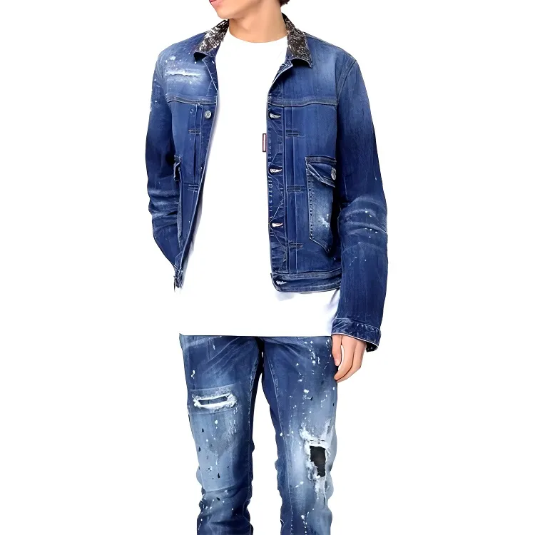 DSQUARED 2 Distressed Denim Jacket-2