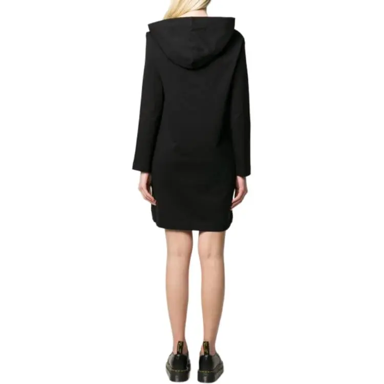 MOSCHINO Long Sleeved Dresses Women's Black-3