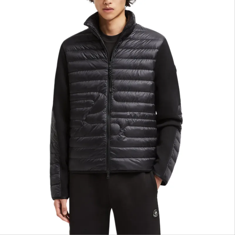 Moncler Logo Patch Padded Cardigan-2