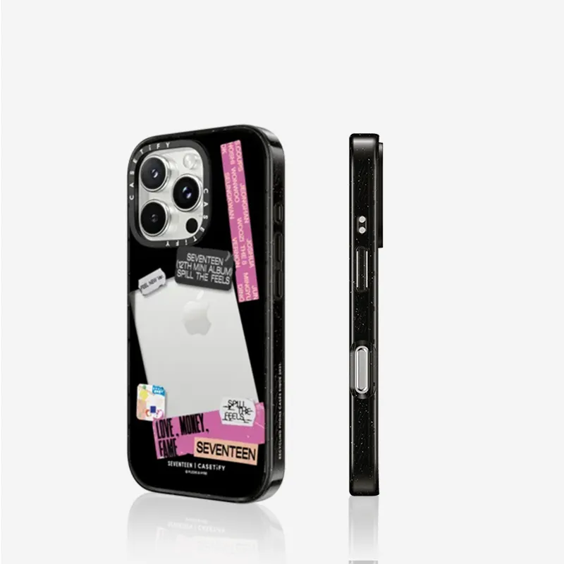 CASETIFY TPU+PC Material SEVENTEEN Photo Frame Phone Cases Compatibility With IPhone Collection Trendy-1