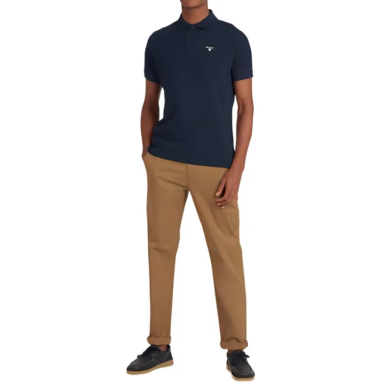 BARBOUR Short Sleeved Polo Shirt-1