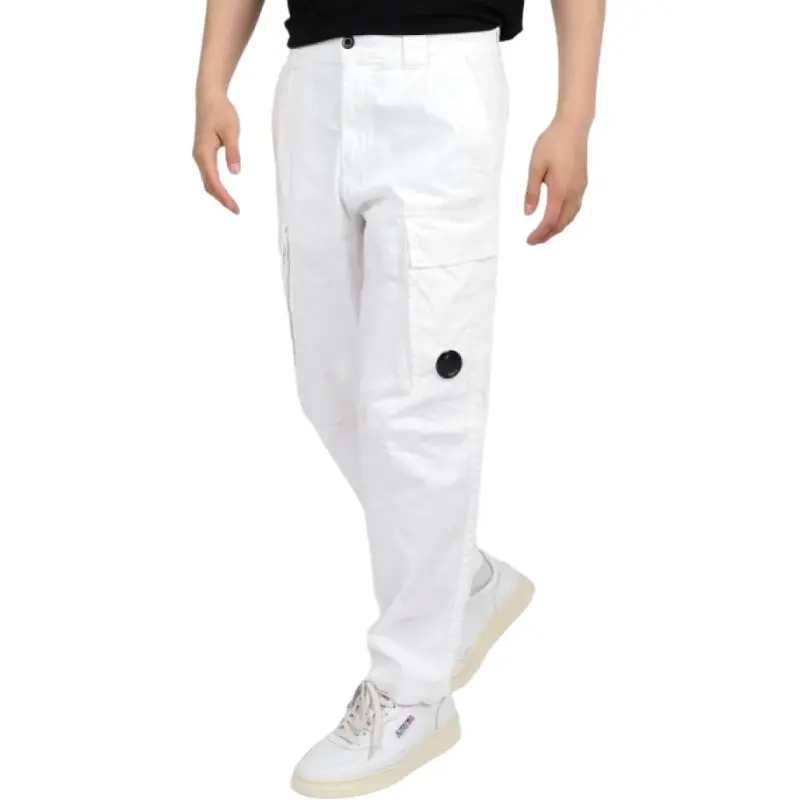 C.P.Company Casual Pants Men's Pure White-2