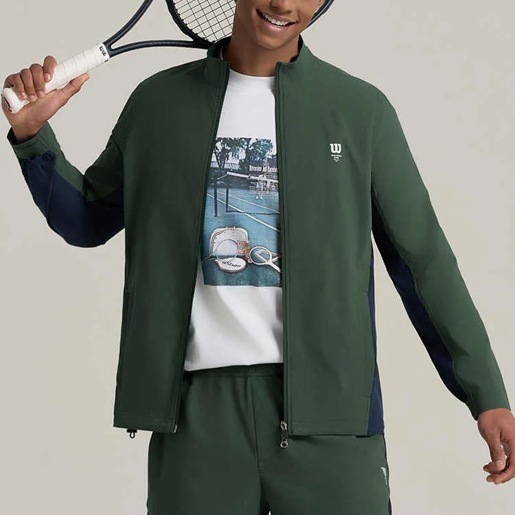 Wilson Jacket Men's Phoenix Green-2