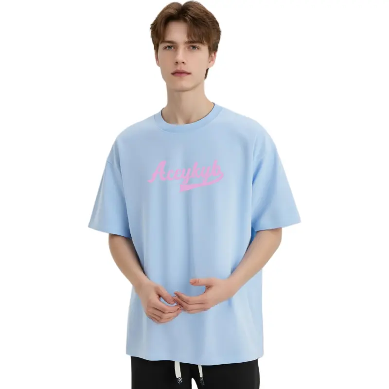 YK&YB T Shirts Unisex Sky Blue-2