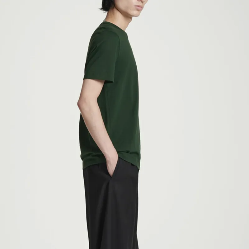 COS T Shirts Men Green-2