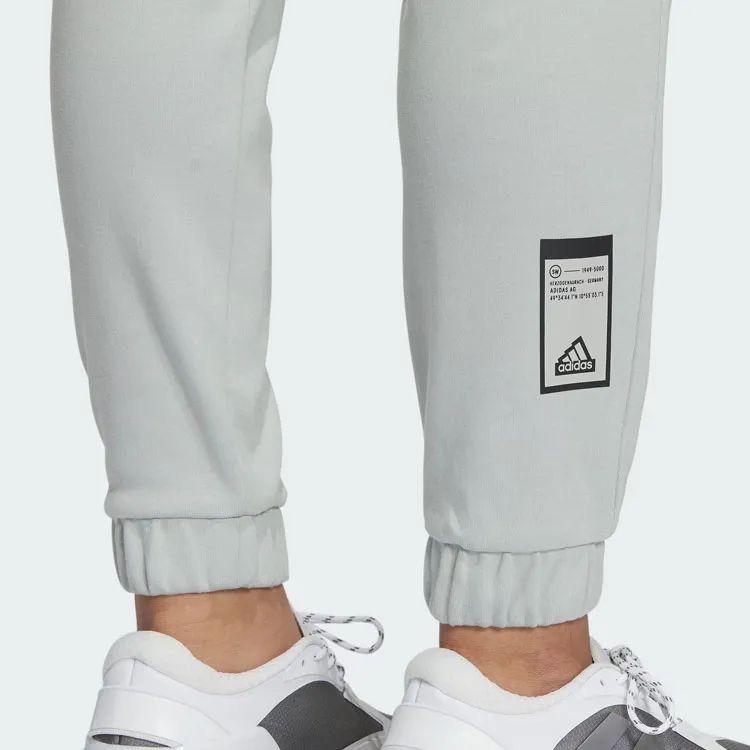 Adidas CITY ESCAPE Knitted Sweatpants Women's Silver Gray-5