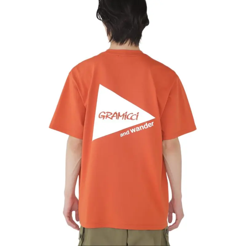 Gramicci X And Wander Back Print Tee-3