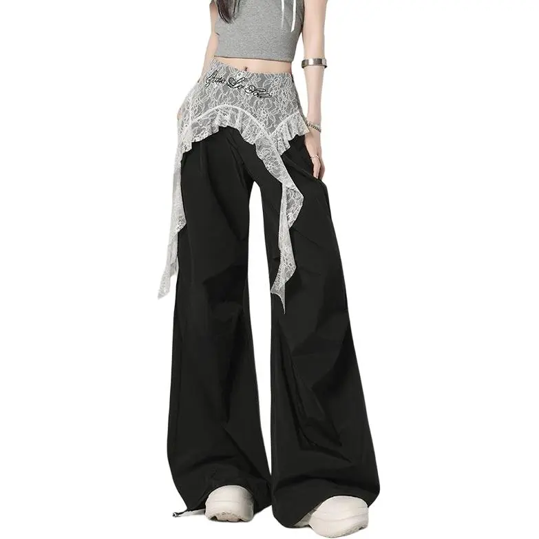 NHZN Casual Pants Women's Black-1